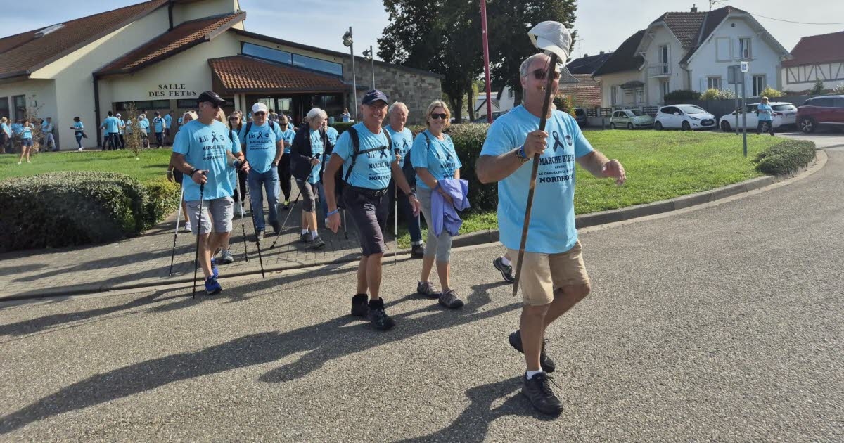 Nordhouse. Marcha Azul: 180 participantes e mais de 2.000 euros arrecadados