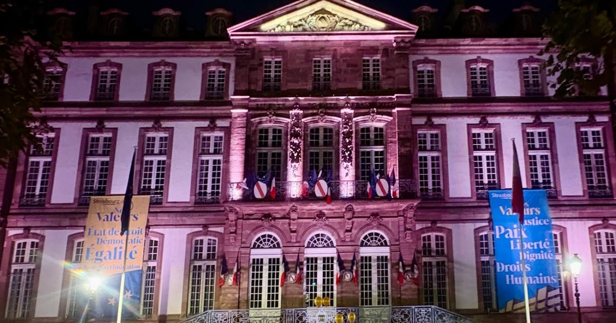 Strasbourg. First participation in the pediatric cancer awareness day