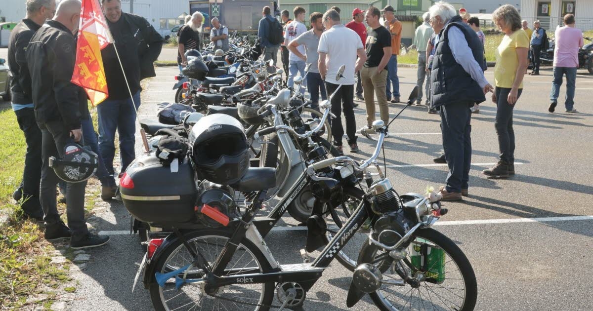 Epfig. Mopeds e Solex se reunirão neste domingo, 3 de agosto, no estacionamento do Carrefour Contact.