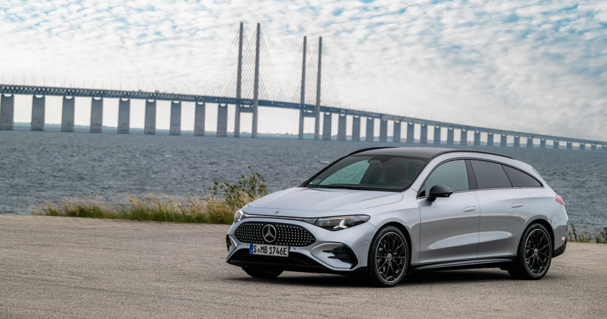 Otomobil. Mercedes-Benz CLA Shooting Brake, markanın ilk elektrikli station wagon'u