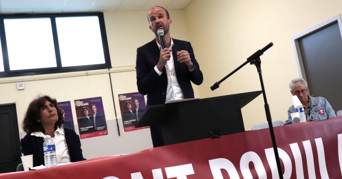 Montceau-les-Mines. Elecciones parciales: Manuel Bompard, peso pesado del LFI, apoya al candidato Kouriche
