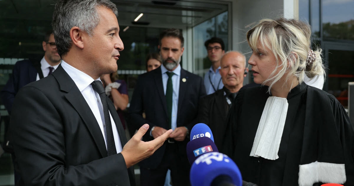 Justicia: Un abogado se niega a estrechar la mano de Gérald Darmanin