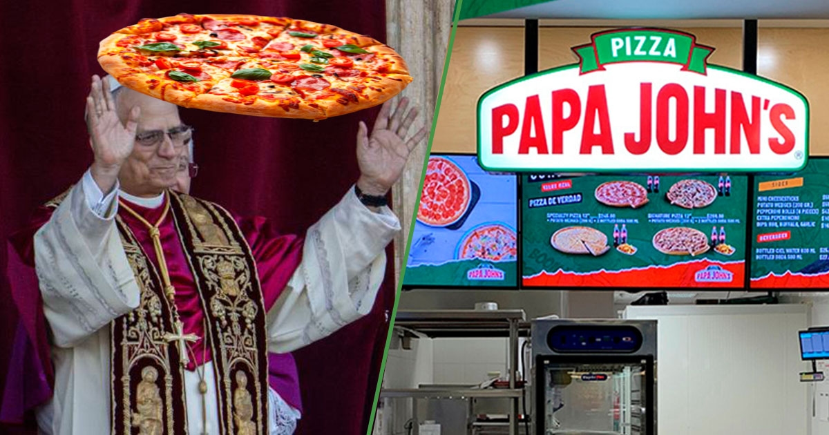 Robert Prevost geeft toe en verandert zijn naam in "Papa Johns"