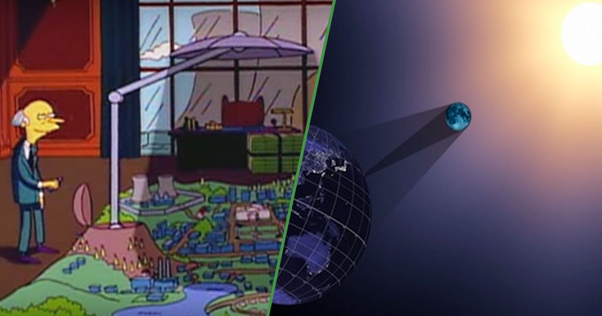 Como el Sr. Burns: científicos quieren bloquear el Sol para “enfriar” la Tierra