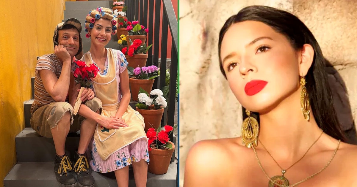 Ángela Aguilar aseguró que Chespirito no debió haberse ido con doña Florinda