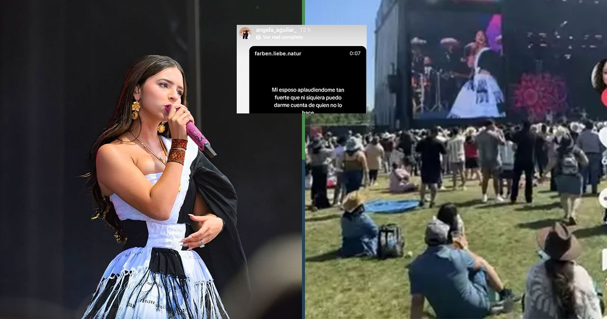 Após um show semivazio, Ángela Aguilar diz que "seu melhor público é o Nodal".