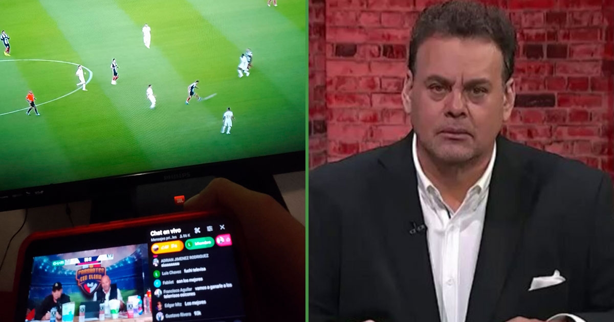 Faitelson asks the Prosecutor's Office to investigate people who mute their broadcasts during matches.
