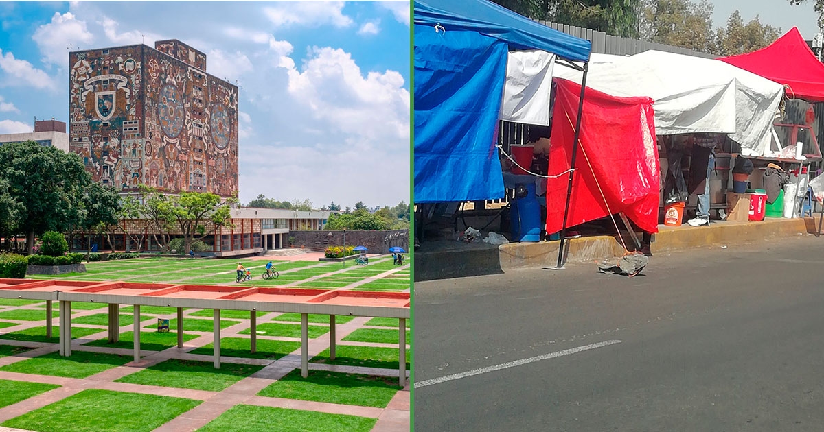 L'UNAM ne fait plus partie du top 100, mais elle fait partie des 10 qui comptent le plus de stands de restauration rapide.
