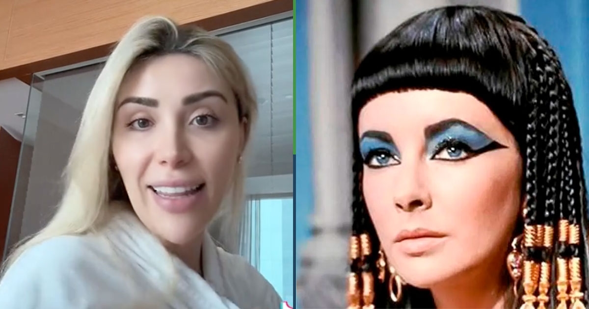 Alucines cósmicos: Priscy Escoto dice que en su vida pasada fue Cleopatra