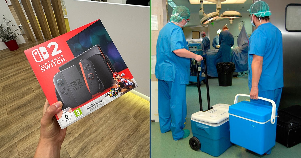 Organ donors suspiciously increase with the launch of the Switch 2