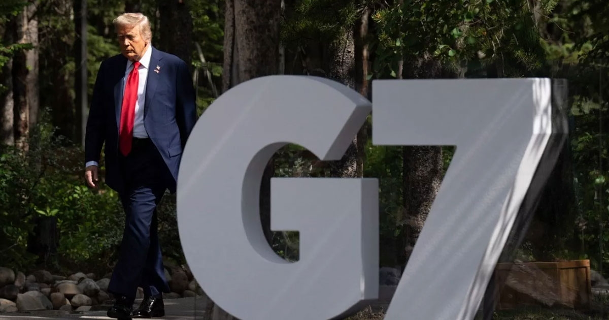Donald Trump quitte le G7 après avoir appris que le « G » ne signifiait pas « Gringos »