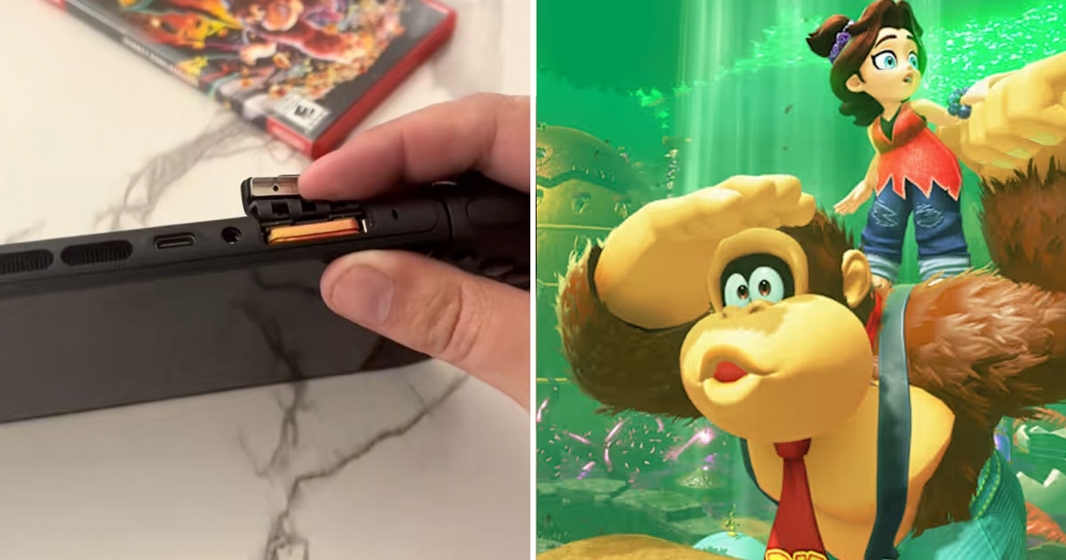 Un genio: voleva dipingere la sua cartuccia di Donkey Kong e ha finito per macinare il suo Switch 2