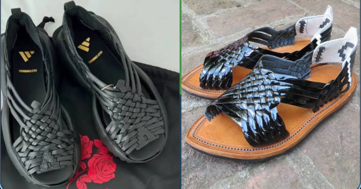 Foi assim que eles queriam obtê-los: a Adidas plagiou o design de sandálias de Oaxaca e elas já foram processadas.