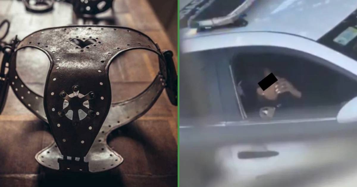 A Secretaria de Segurança promete instalar cintos de castidade em viaturas policiais.