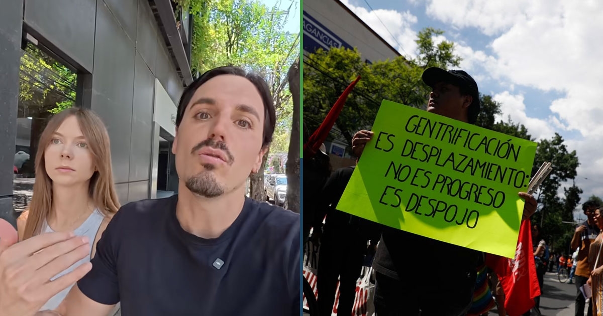 Nos va a hacer llorar: extranjero revela que ya no lo quieren luego de las marchas anti-gentrificación