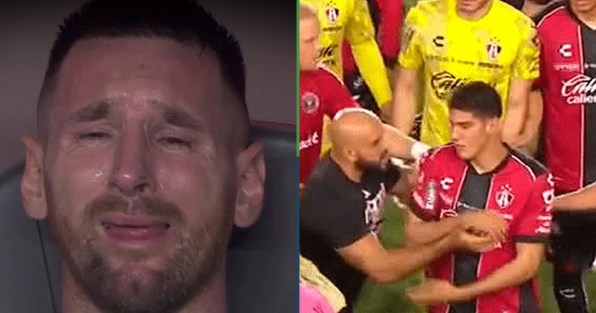 Oh! And now, who can defend him? Messi's bodyguard banned from the League Cup.