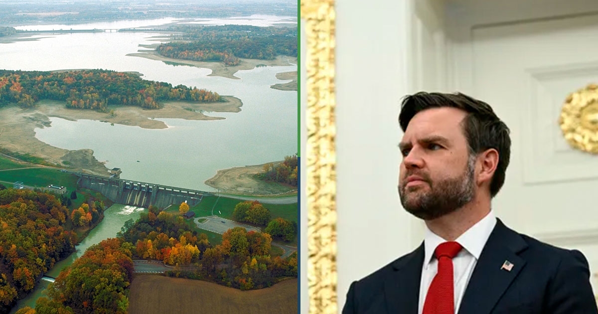 Coś jeszcze, szefie? Poziom rzeki jest podnoszony, żeby wiceprezydent USA mógł bezpiecznie chodzić.