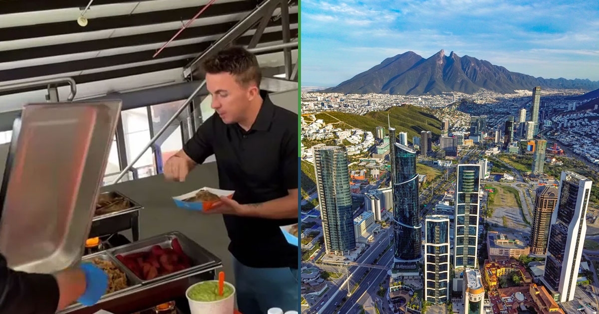 After trying chicharrones, Frankie Muniz asks how much a house costs in San Pedro.