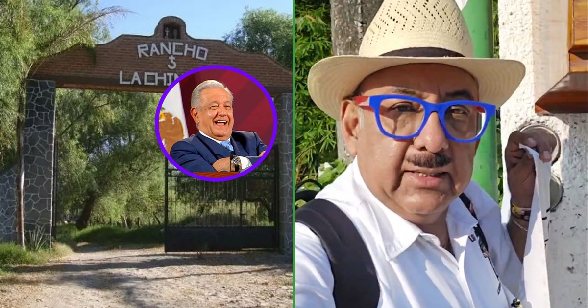 Lord Molecules udał się do Palenque, aby wręczyć AMLO swoją nową książkę... ale nikt nie otworzył drzwi.
