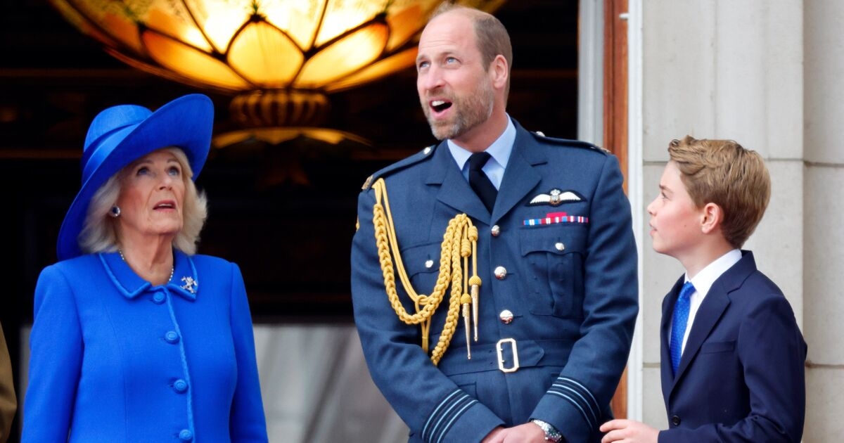 Prince George's special gesture to make sure Prince William didn't get in trouble again