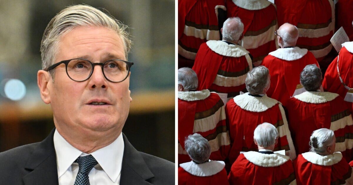 Keir Starmer issued devastating blow by House of Lords as PM backed into a corner