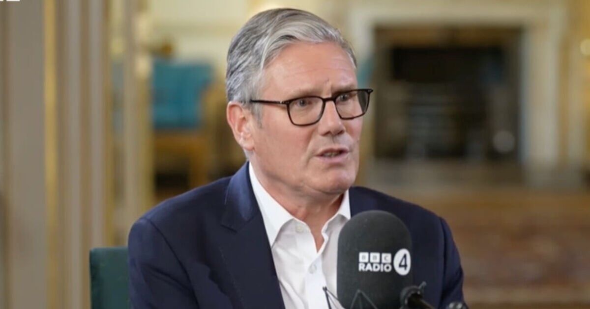 Keir Starmer breaks silence on Rachel Reeves's PMQs tears in BBC interview