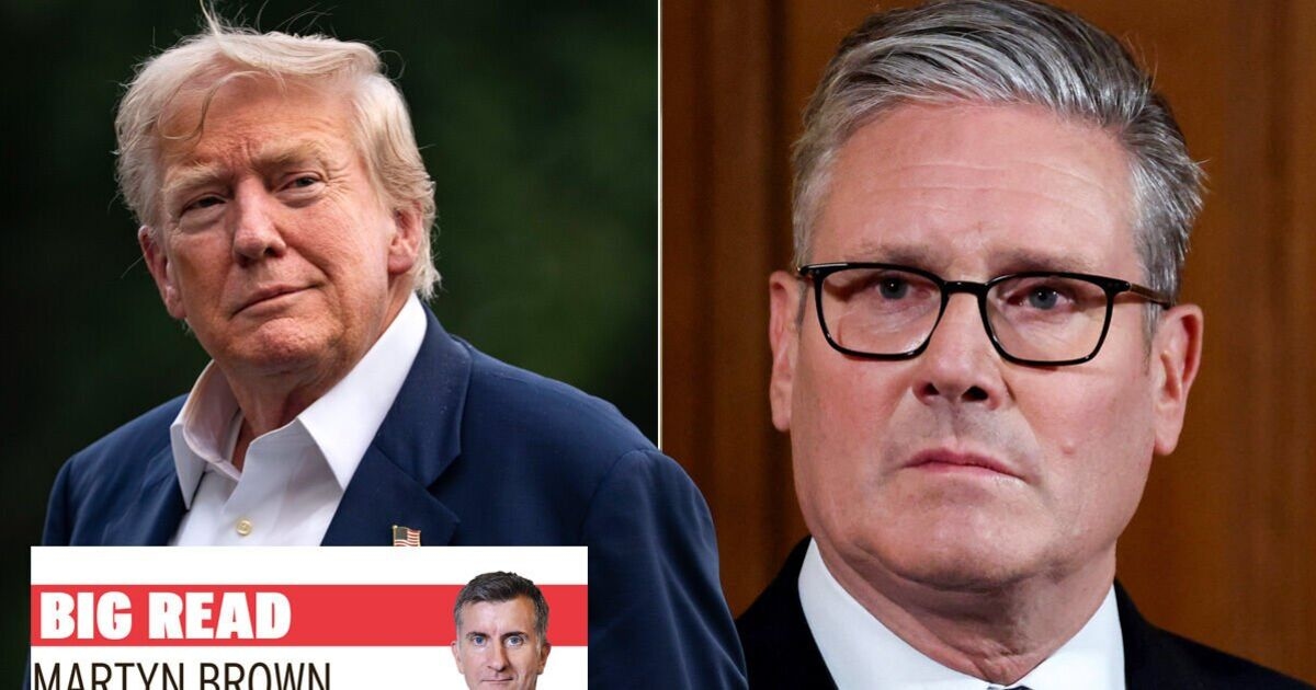 Ujawniono poważny rozłam Donalda Trumpa z Keirem Starmerem i Wielką Brytanią