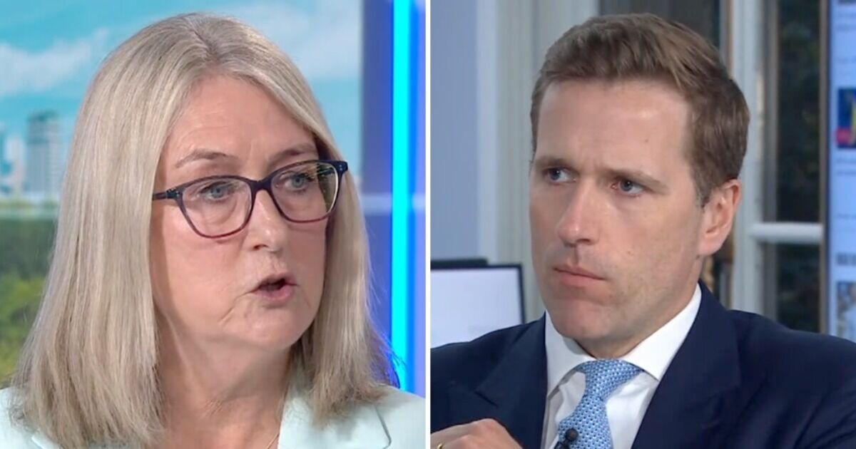 Minister van Arbeid worstelt met Sky tijdens ondervraging van 50.000 migranten die het Kanaal oversteken