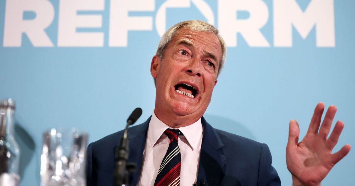 'Estive na última conferência de imprensa de Nigel Farage e uma coisa é bastante clara'