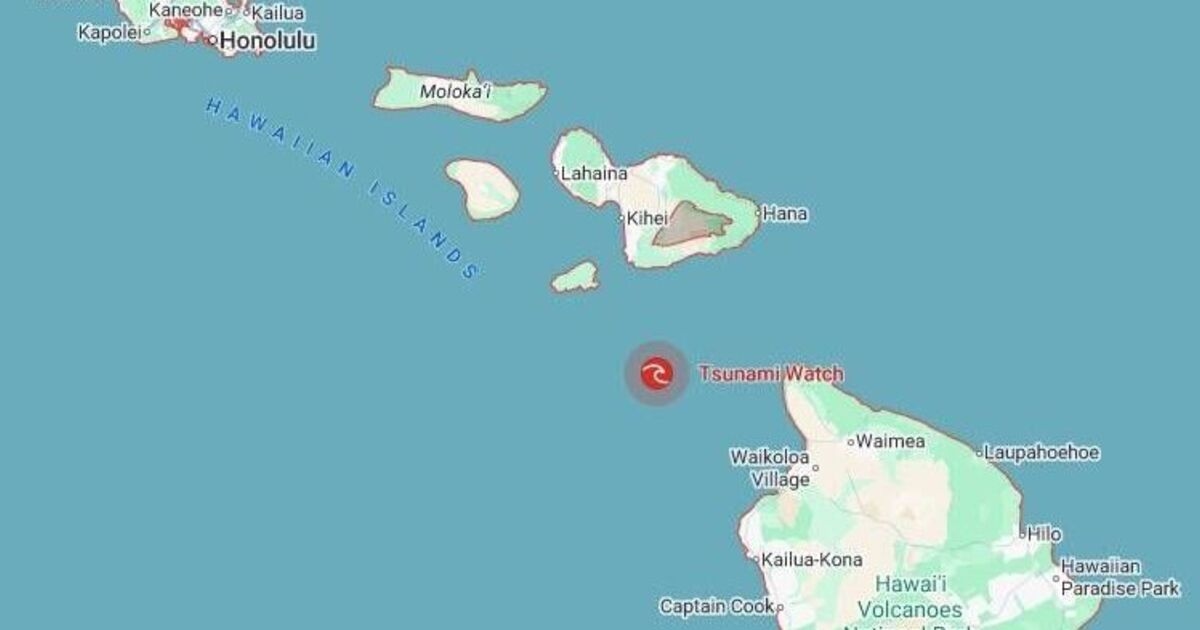 Pilne ostrzeżenie przed tsunami dla Hawajów po potężnym trzęsieniu ziemi u wybrzeży Rosji