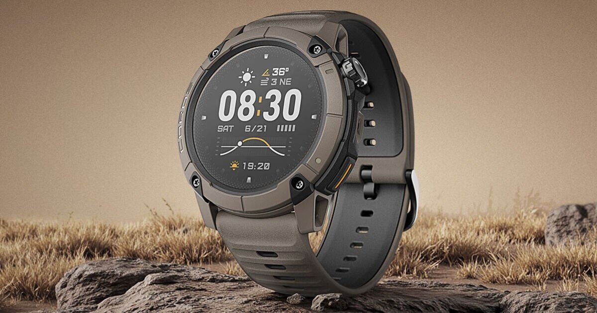 Nieuwe smartwatch voor avontuur verslaat Apple Watch Ultra qua batterij en prijs
