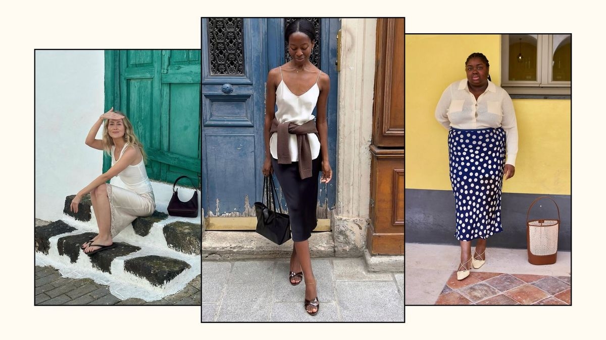 Forget Jeans, I'm All About a Slinky Satin Skirt Outfit in the Summer Months