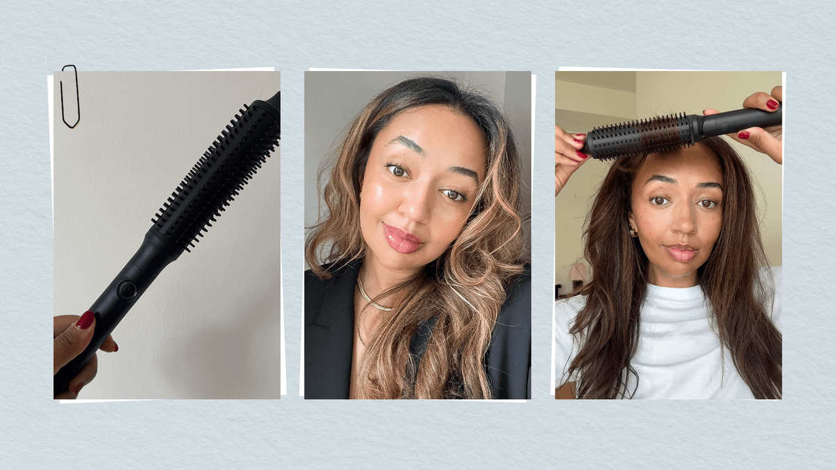 I Don’t Usually Expect Hot Brushes to Work on My Curly Hair, But This One Has Blown Me Away