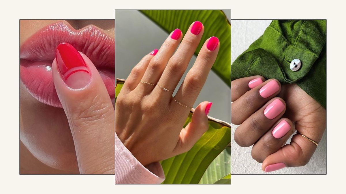 Les ongles couleur goyave dominent nos rendez-vous manucure d'été : voici comment les porter