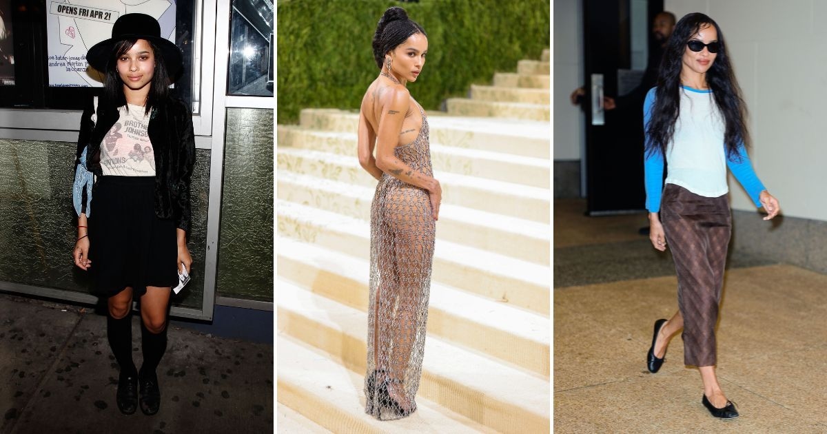Tracking Zoë Kravitz’s Shape-Shifting Style