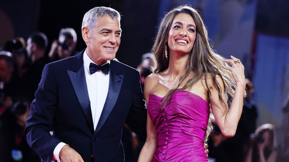 In a Stunning Turn of Events, Amal Clooney Just Made the 2000s High-Low Dress Trend Look Chic Again