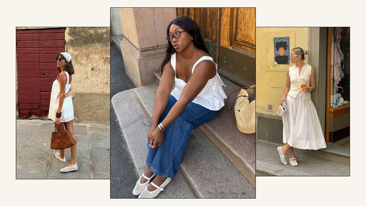 The Trendy Flat Shoe People Who Just Aren’t Into Sandals Are Wearing With Jeans and Skirts Instead
