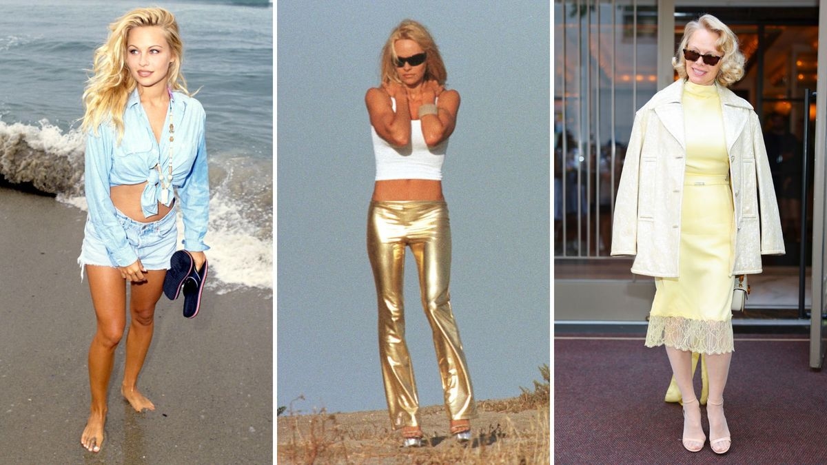 Pamela Anderson'ın Bombshell'den Barefaced'e Stil Evriminin İzleri