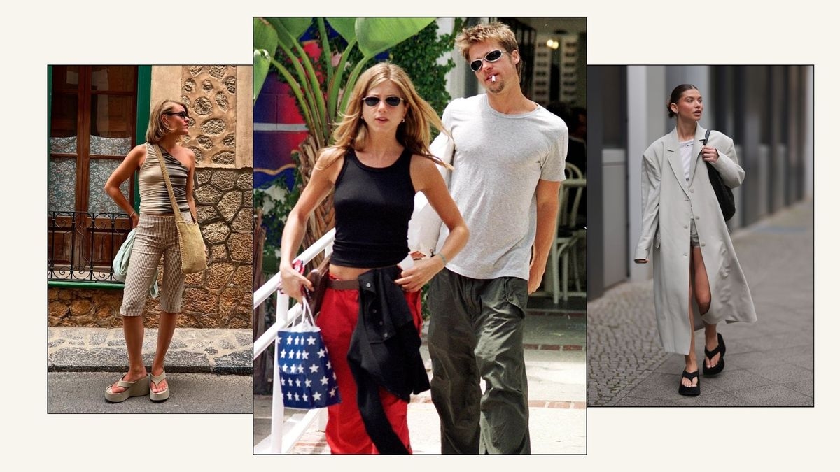 Brace Yourself—The "Ugly" '90s Sandal Trend Jennifer Aniston Used to Wear Non-Stop Is Officially Back