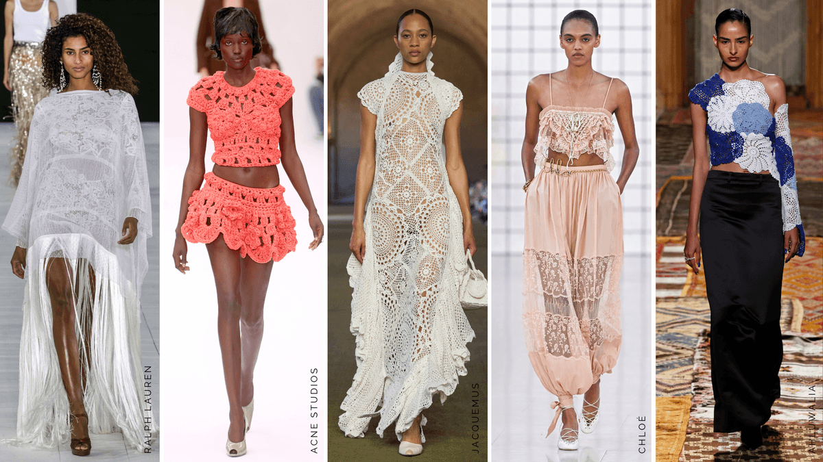 This Summer's Most Unexpected Fashion Inspo? Your Grandma's Doilies