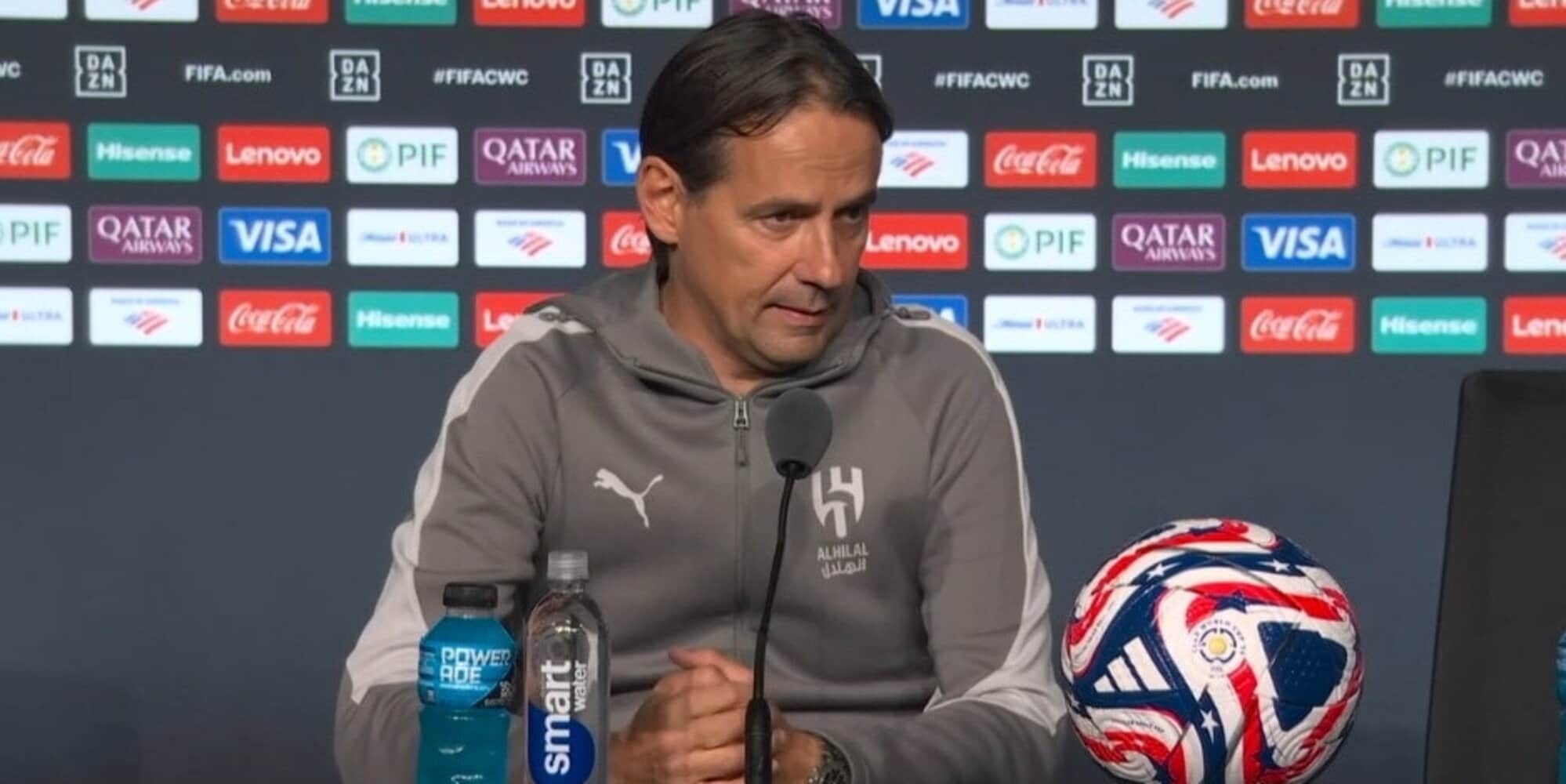 Inzaghi amaro dopo l&rsquo;eliminazione dell&rsquo;Al Hilal: &ldquo;Ci sono stati episodi che ci hanno penalizzato&quot;