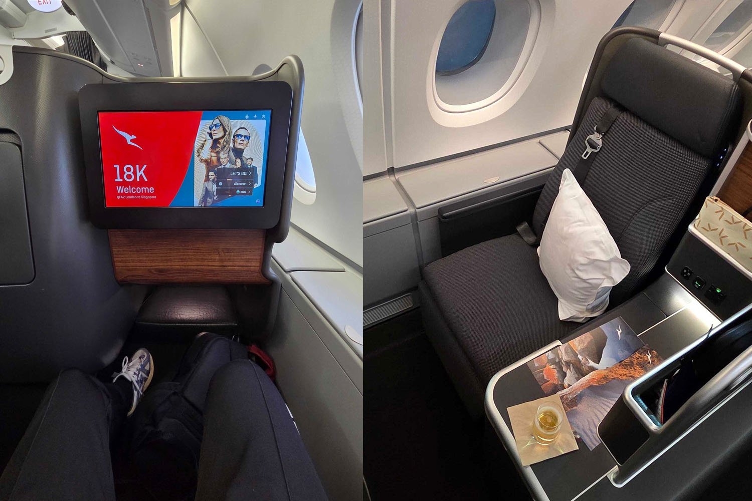 La Business Class dell'A380 della Qantas dimostra che l'Australia può ancora competere con i migliori del cielo
