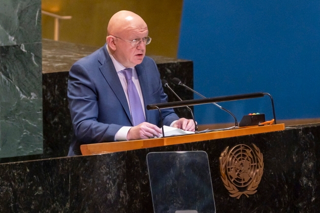 Russian Ambassador to the UN: The American resolution is the first step towards peace