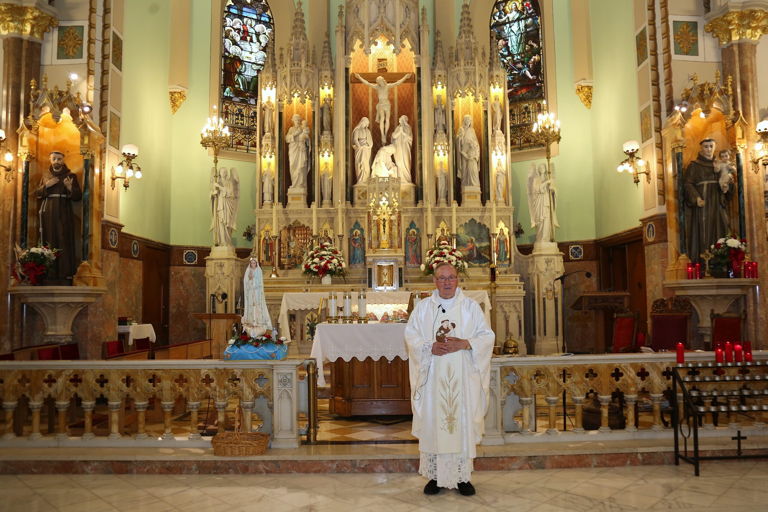Indulgência em St. Anthony's em Jersey City