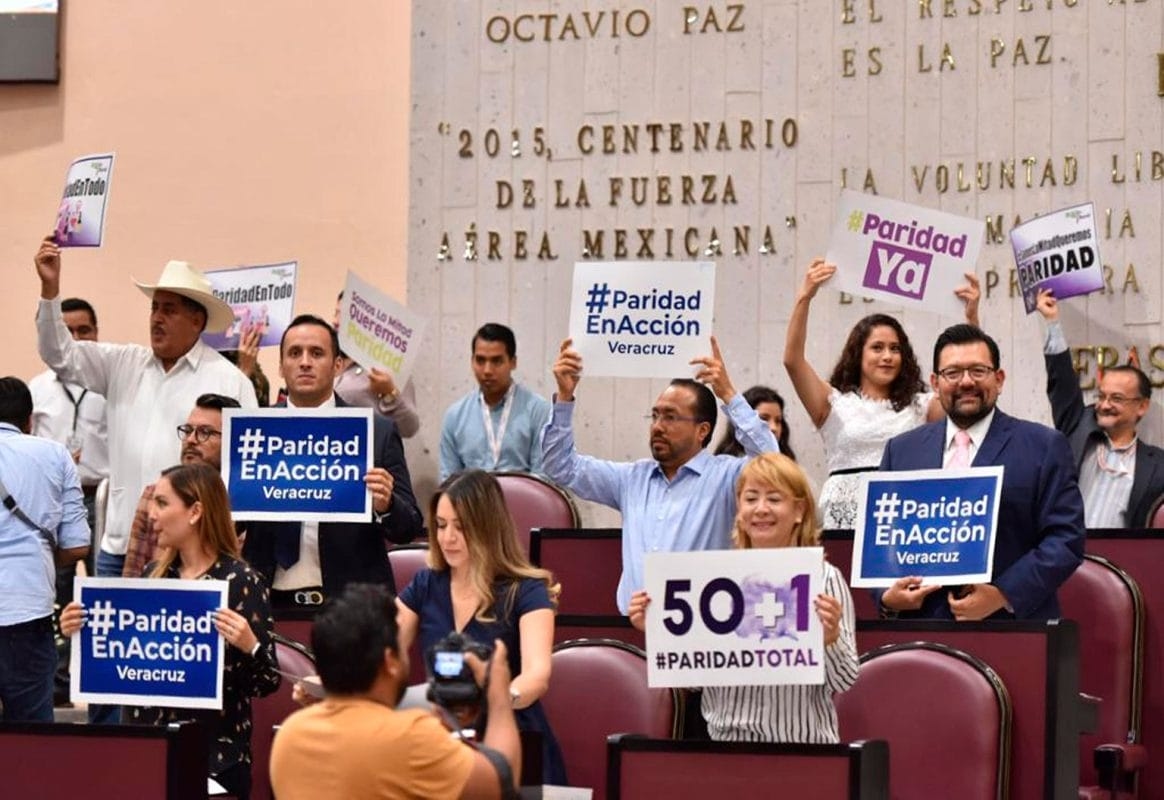 Veracruz: Geschlechterparität im Recht, Ungleichheit in Bürgermeisterämtern; Männer dominieren