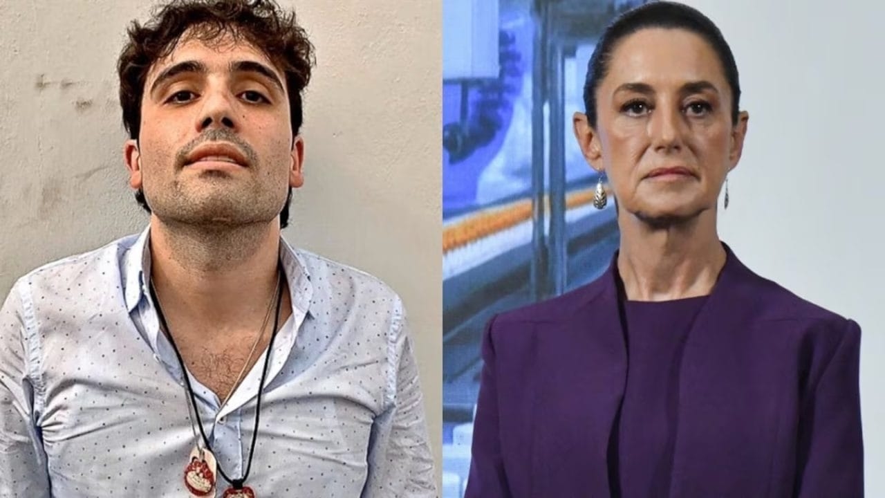Sheinbaum critica os EUA por negociarem com Ovidio Guzmán.
