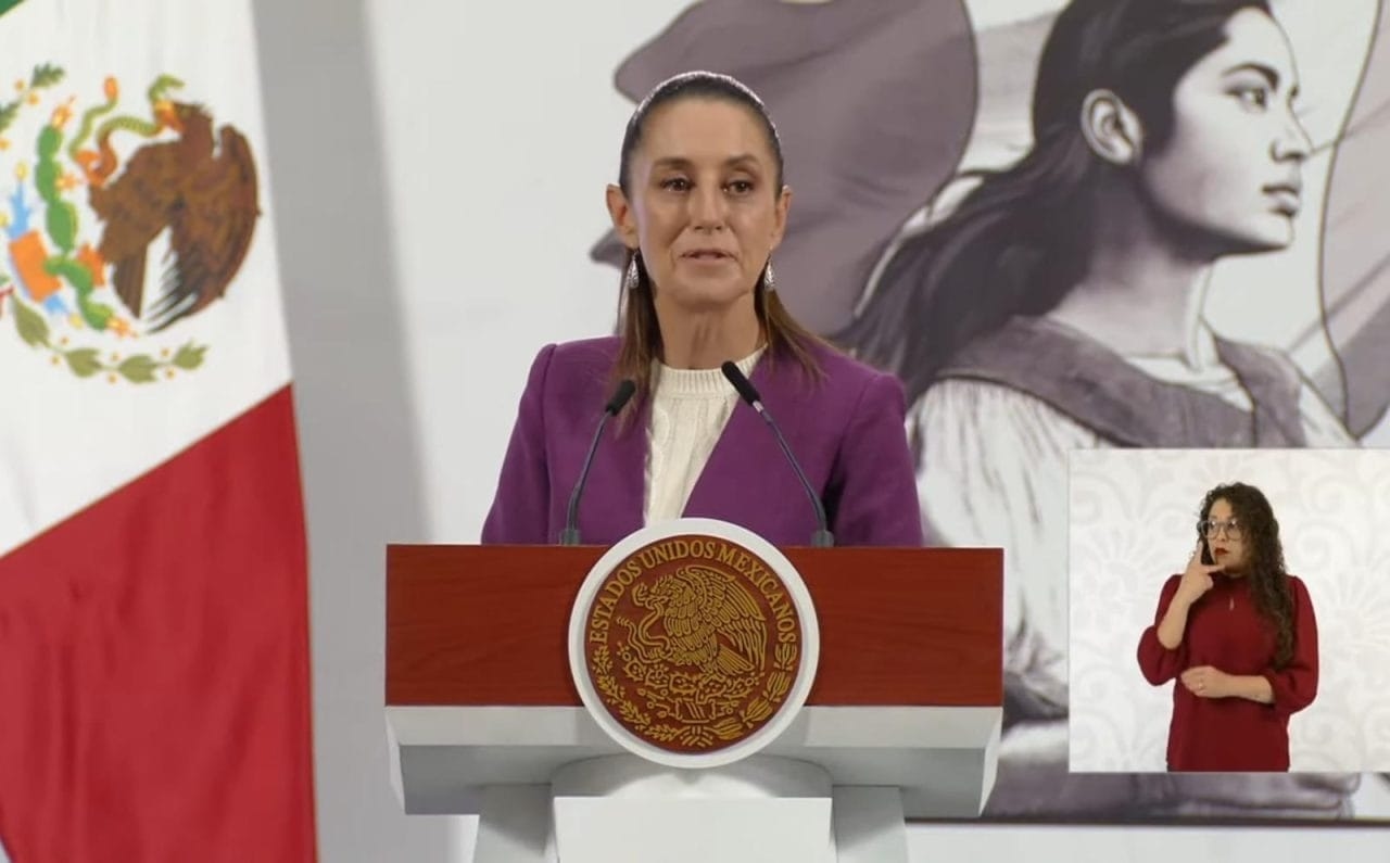 Sheinbaum exige a EE.UU. más acción contra tráfico de armas