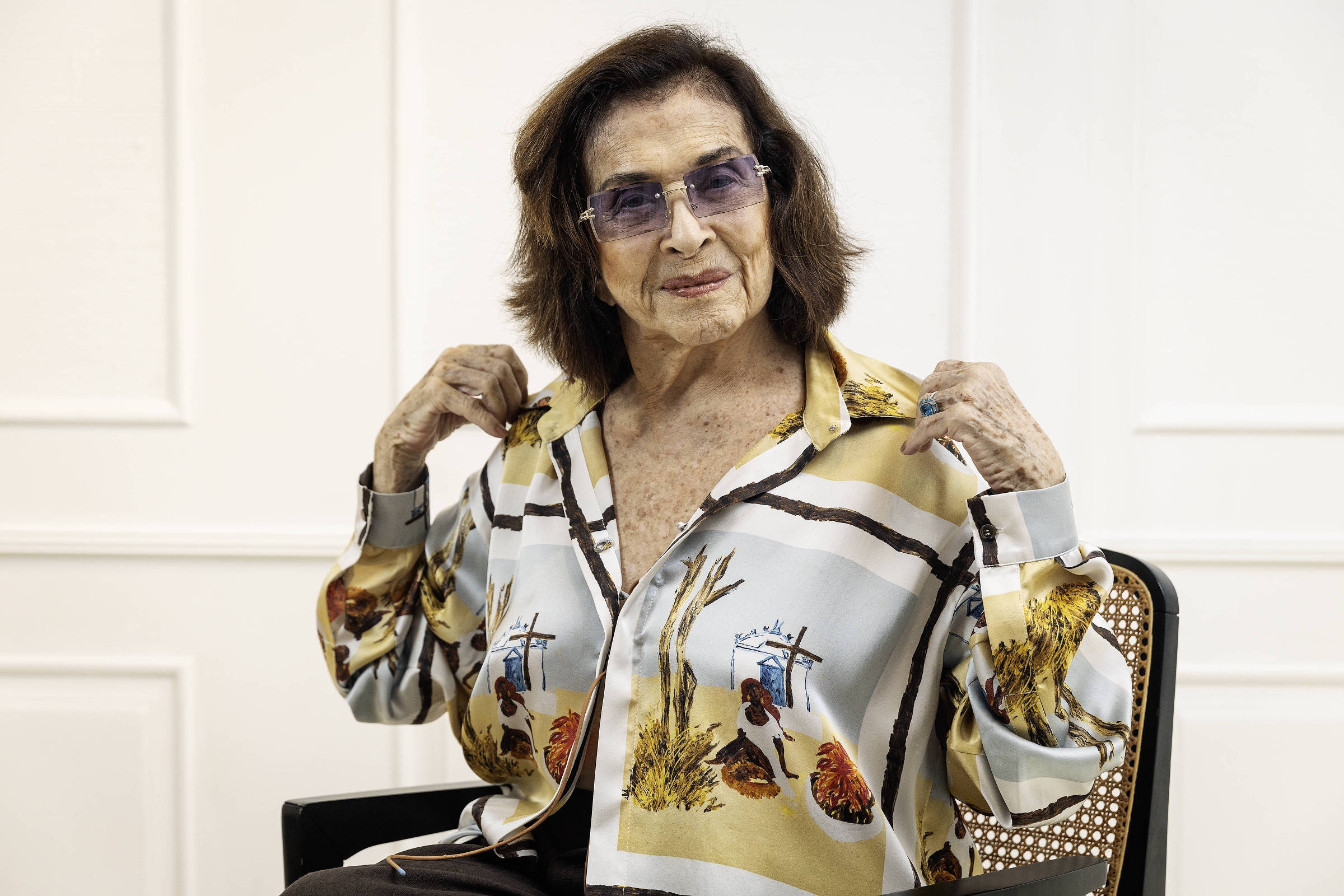 Betty Faria, 'Eşcinsel ruhlu Tieta'yı kendisinin yaptığını ve yaş ayrımcılığı hakkında konuşmanın 'sıkıcı' olduğunu söyledi