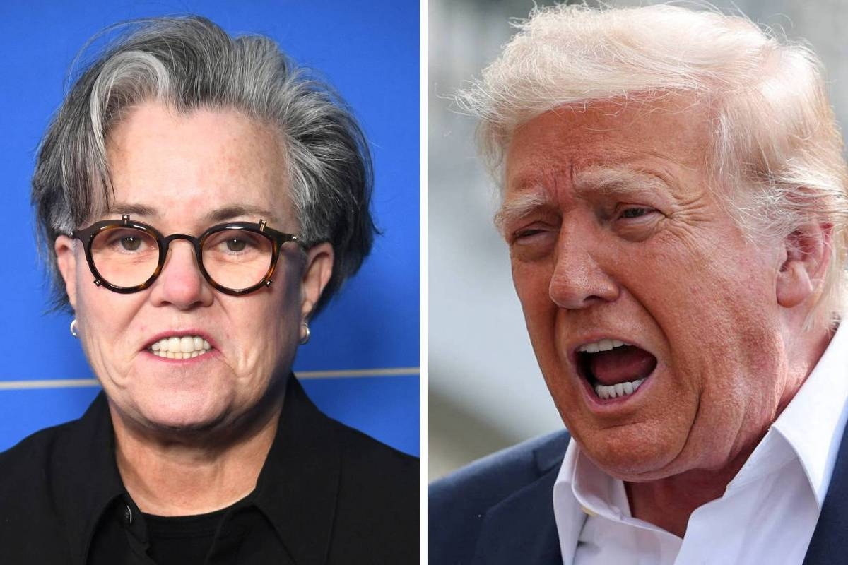 Aktorka Rosie O'Donnell, której Trump grozi utratą obywatelstwa, reaguje: „Bezduszny starzec”