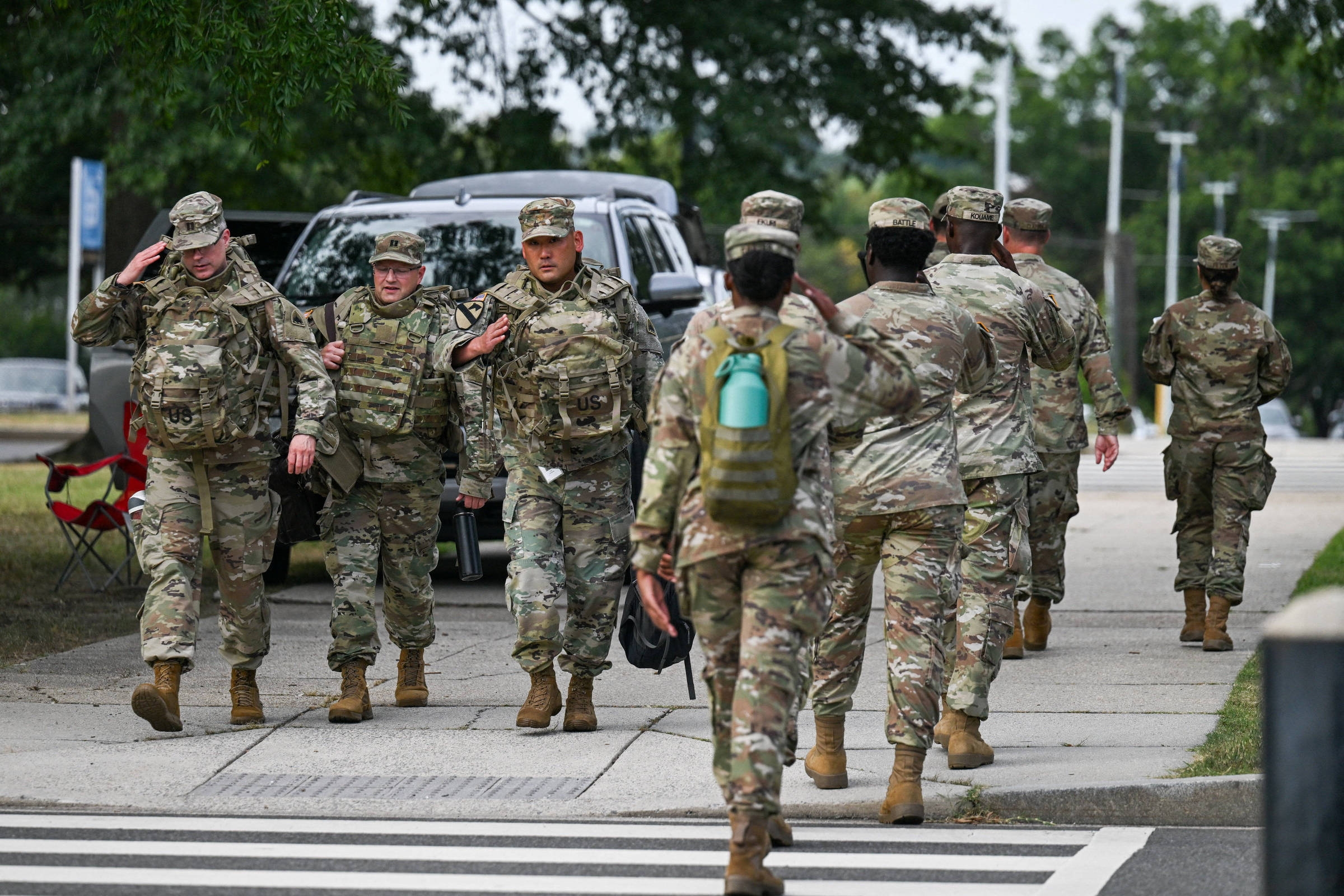 Trump-controlled National Guard troops arrive in Washington